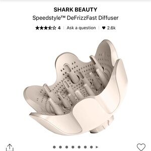 Shark Beauty DeFrizzFast Diffuser
